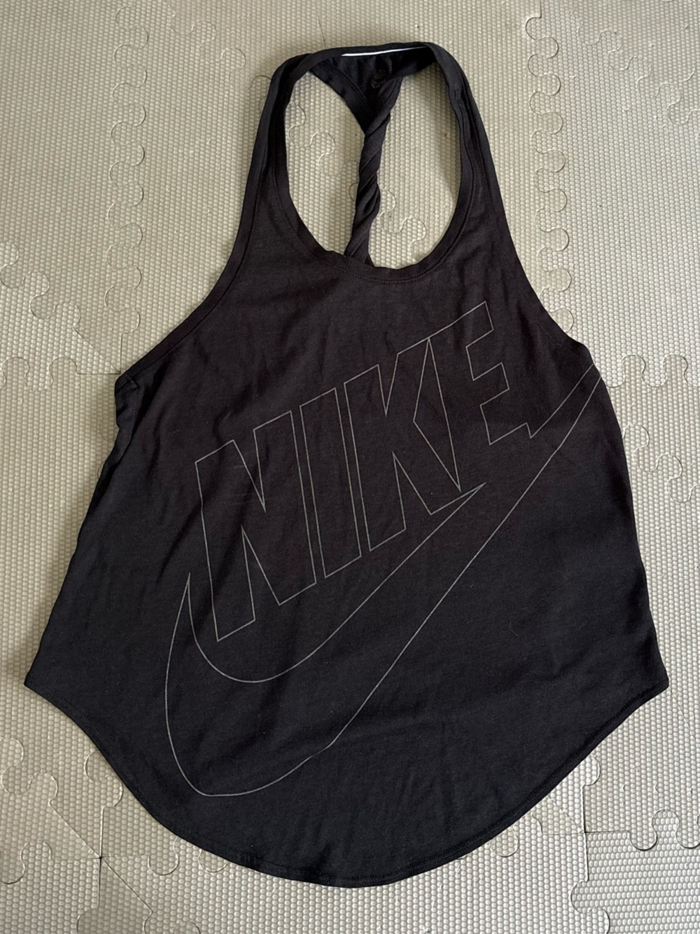 Nike women’s black athletic tank